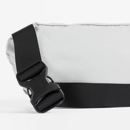 Back close up view of the Off-White packable Ultra Light Crossbody Bag