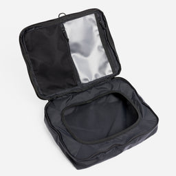 A studio shot of the interior of an All Black packing cube 8l